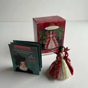 Vintage Hallmark Holiday Barbie 1997 Christmas Ornament - Collector's Keepsake